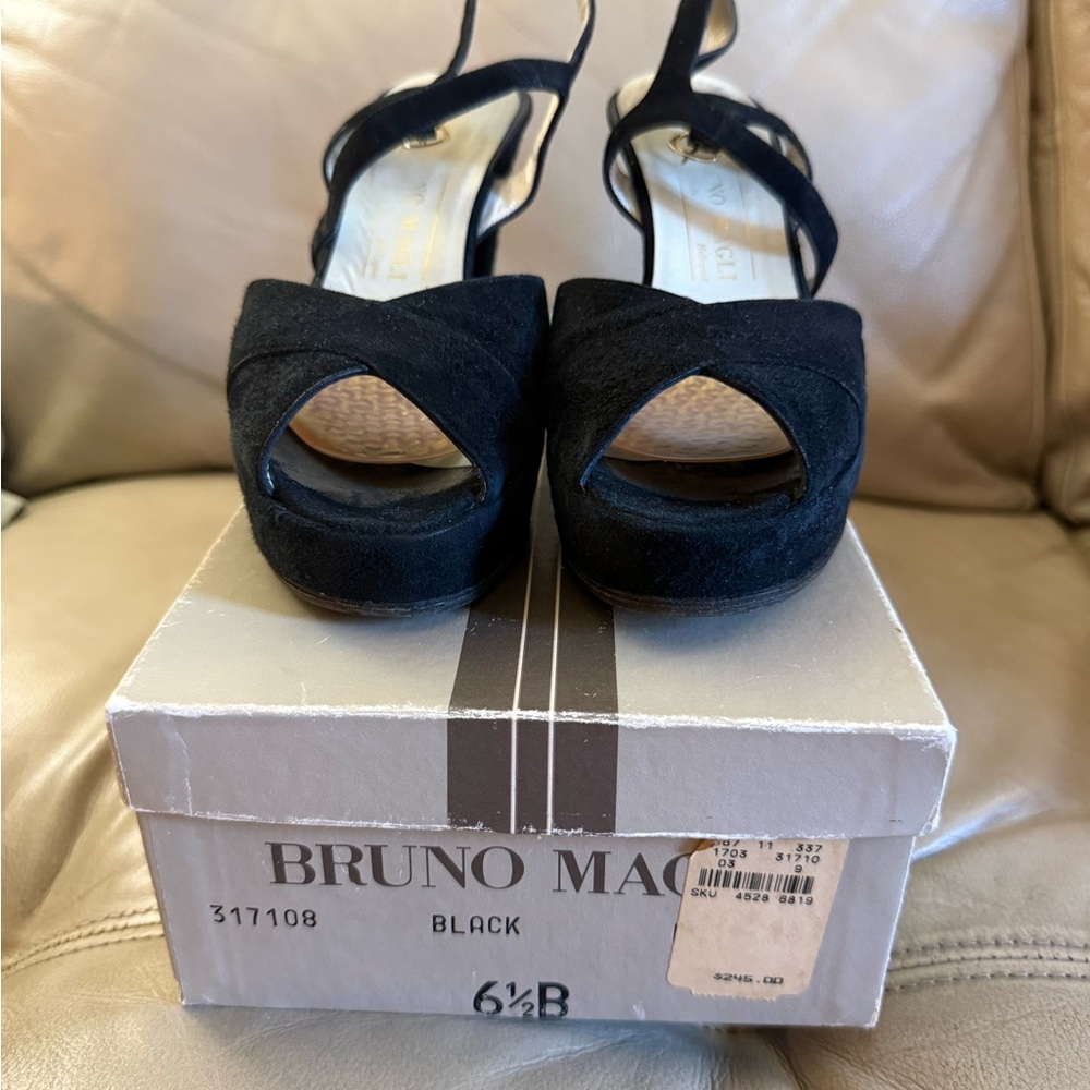 Bruno Magli black heels